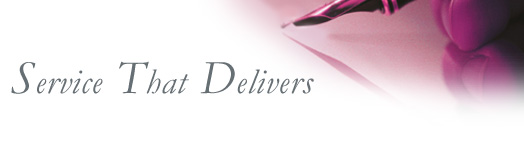 Service That Delivers